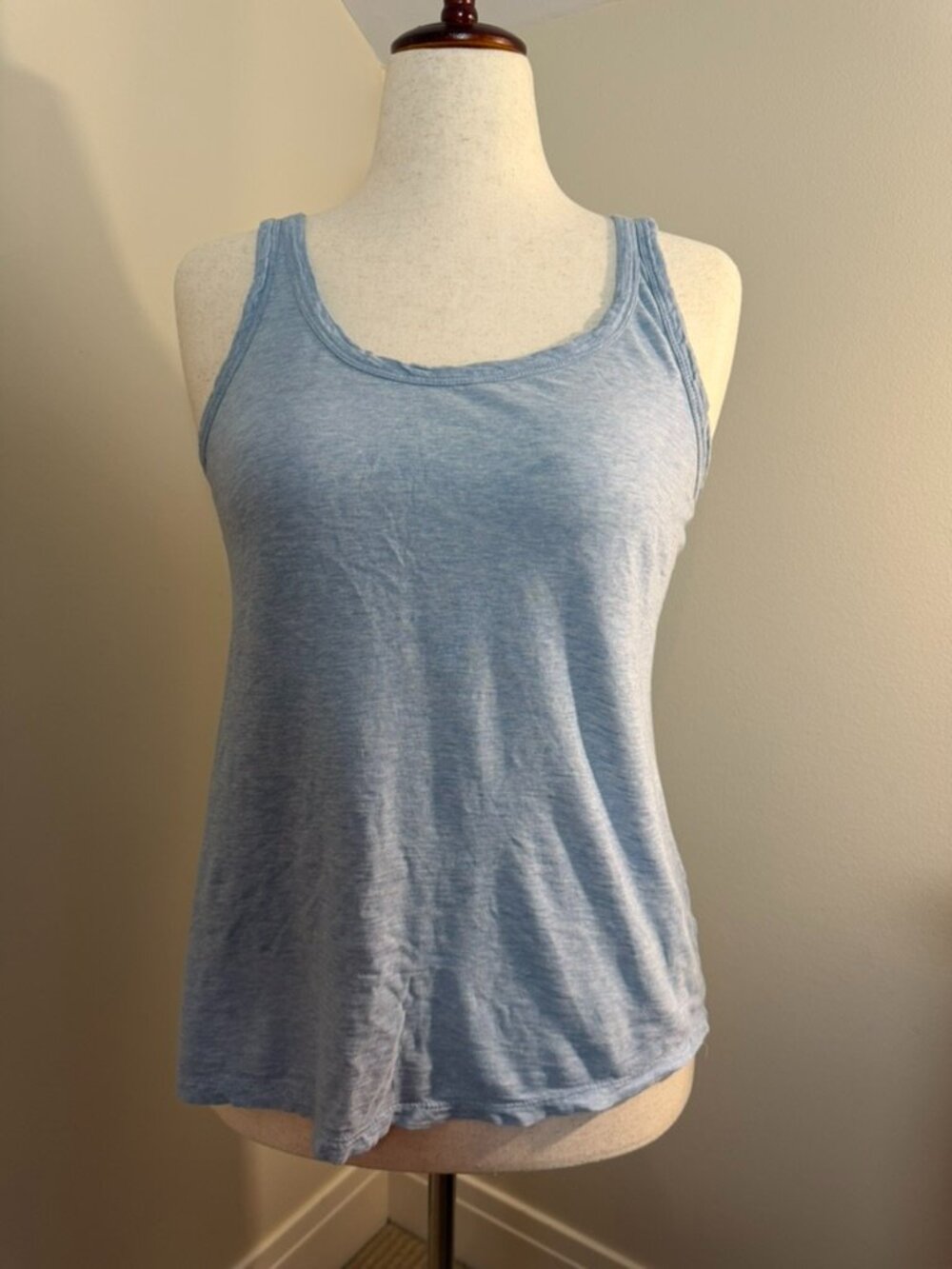 LOFT Vintage Wash Tank Top Size L | Soft Blue Essential